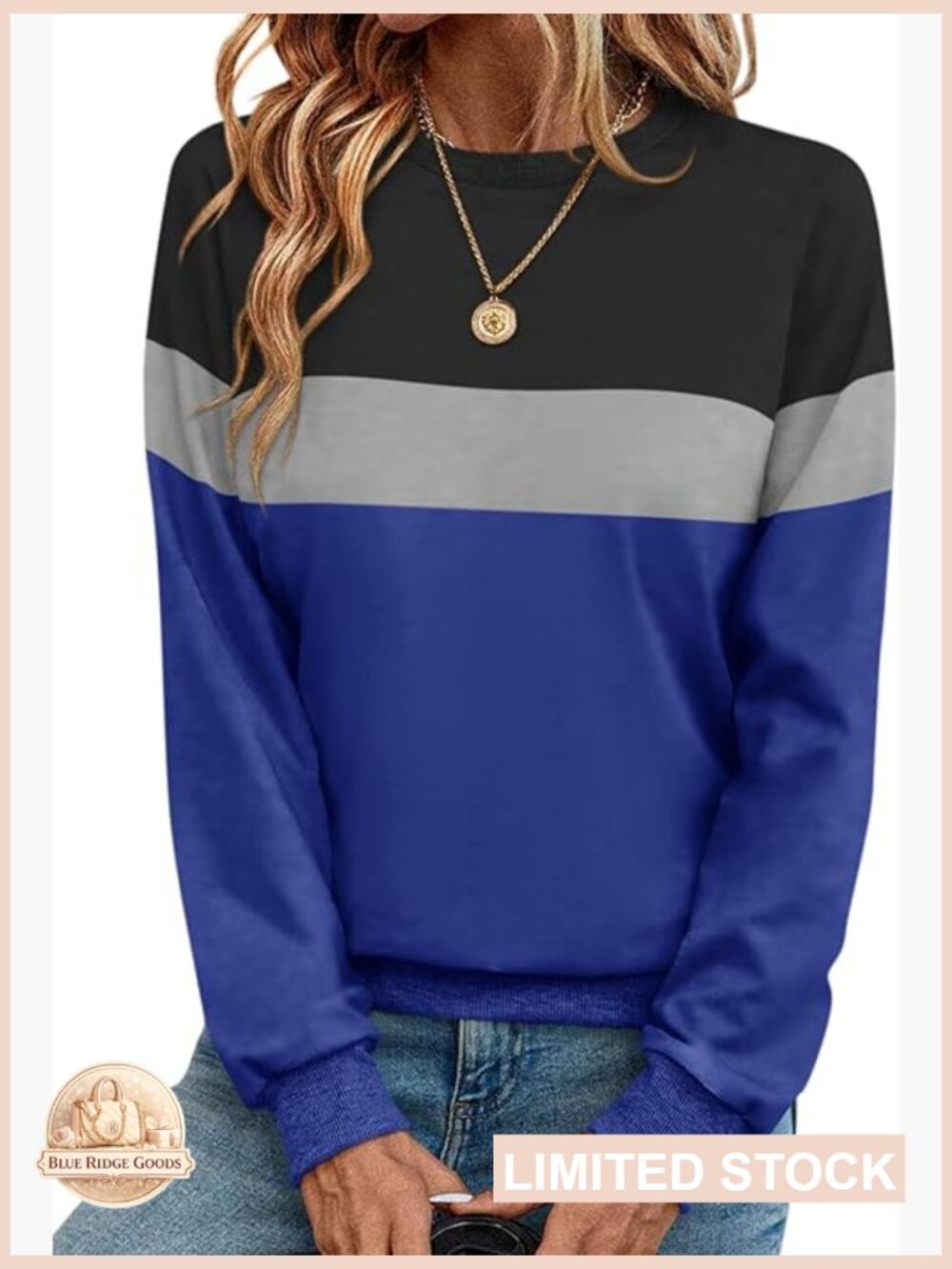 Lightweight Crewneck Sweatshirt Long Sleeve Tunic Pullover Cute Casual